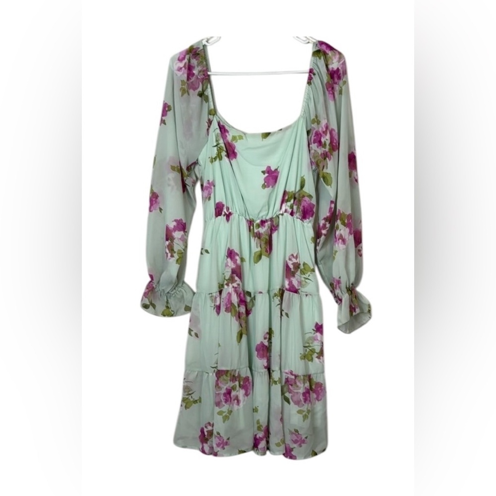 Holly Harper Minty Floral Dress